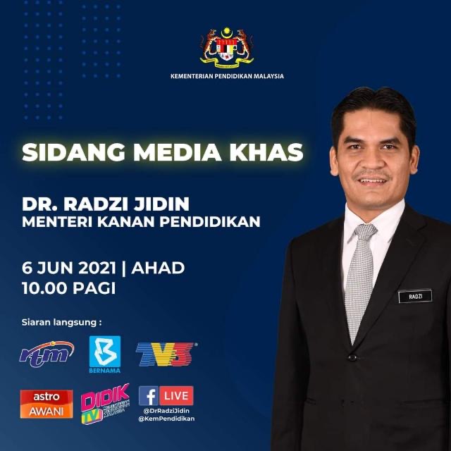 Sidang Media Khas Menteri Kanan Pendidikan